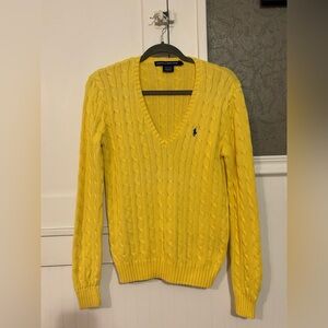 Polo by Ralph Lauren Yellow Sweater